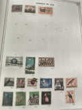 Timbres Afrique du Sud anciens oblitérés animaux oiseaux botanique philatélie