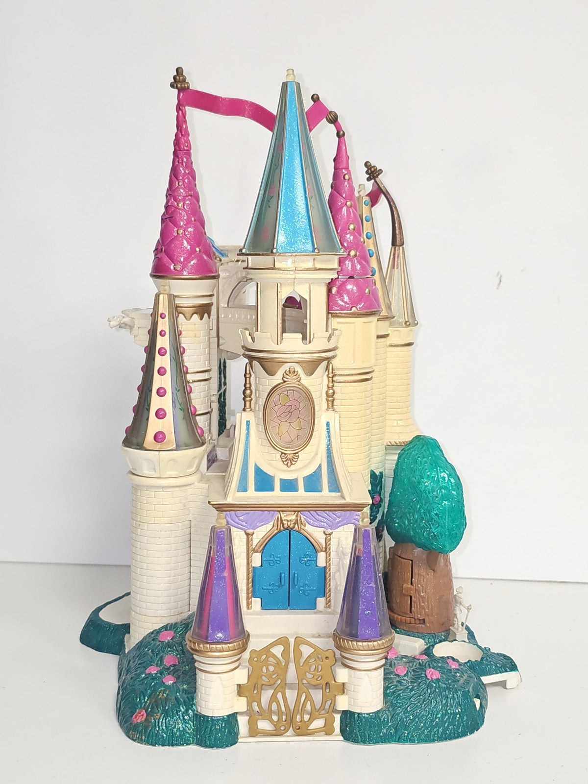 Polly Pocket Château Disney La Belle et la Bête 1998 Bluebird vintage ancien rar