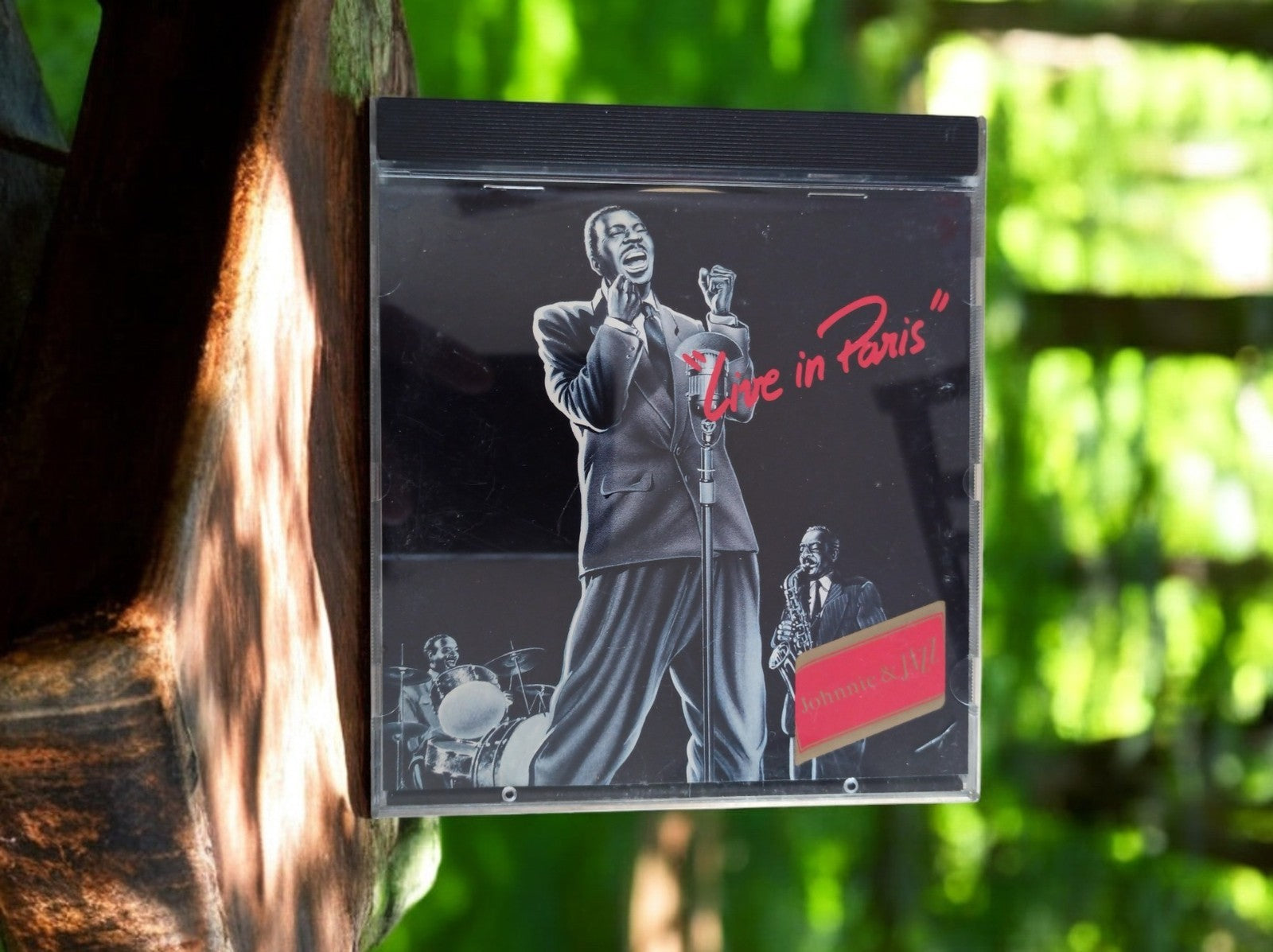 CD Johnnie & Jazz Live in Paris – Enregistrement rare, pochette noire collector