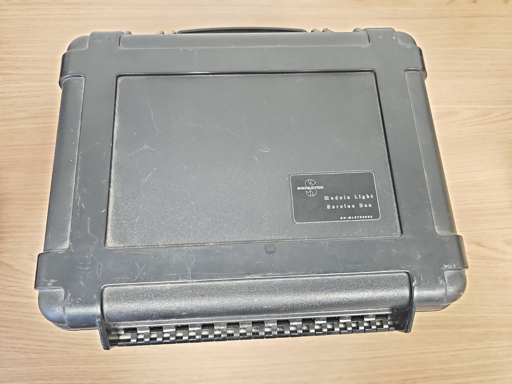 Boîtier Scubapro Module Light Service Box vintage test USB chargeur
