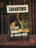 Roman policier vintage San-Antonio Le loup habillé en grand-mère poche rétro