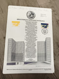 Feuillet philatélique Bibliothèque Nationale de France 1996 La Poste timbre obli