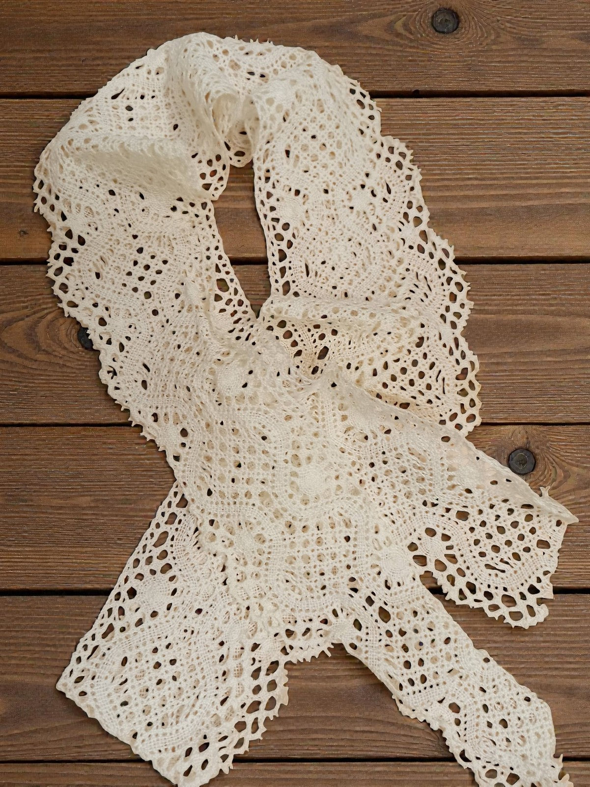Rare set linge de table ancien dentelle crochet XIXe vintage brodé collection