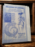 Patron de couture vintage Prima n°209, coupe-vent, années 80, accessoire rétro
