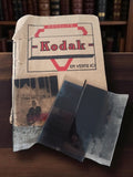 Lot négatifs photo vintage Kodak + livret ancien années 30-50 rétro