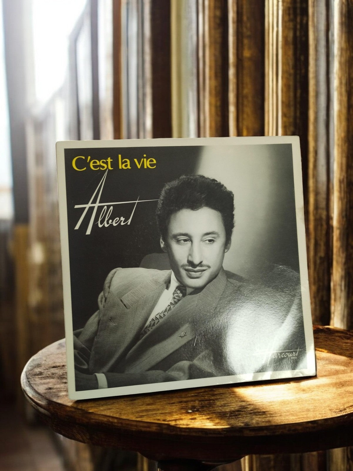 Disque vinyle 45 tours Albert C'est la vie vintage pochette rétro musique