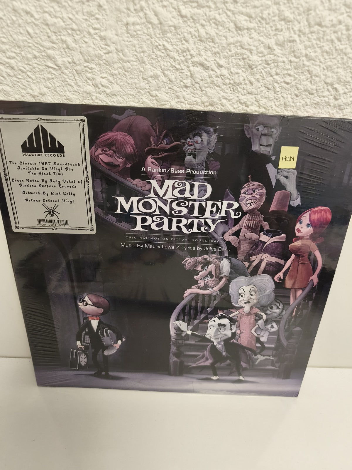 Vinyle 33 tours Mad Monster Party Waxwork Records neuf BO film animation