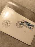 Lettre Premier Jour Suède timbre 45 Sverige cachet Ljungskile philatélie (Ref 10