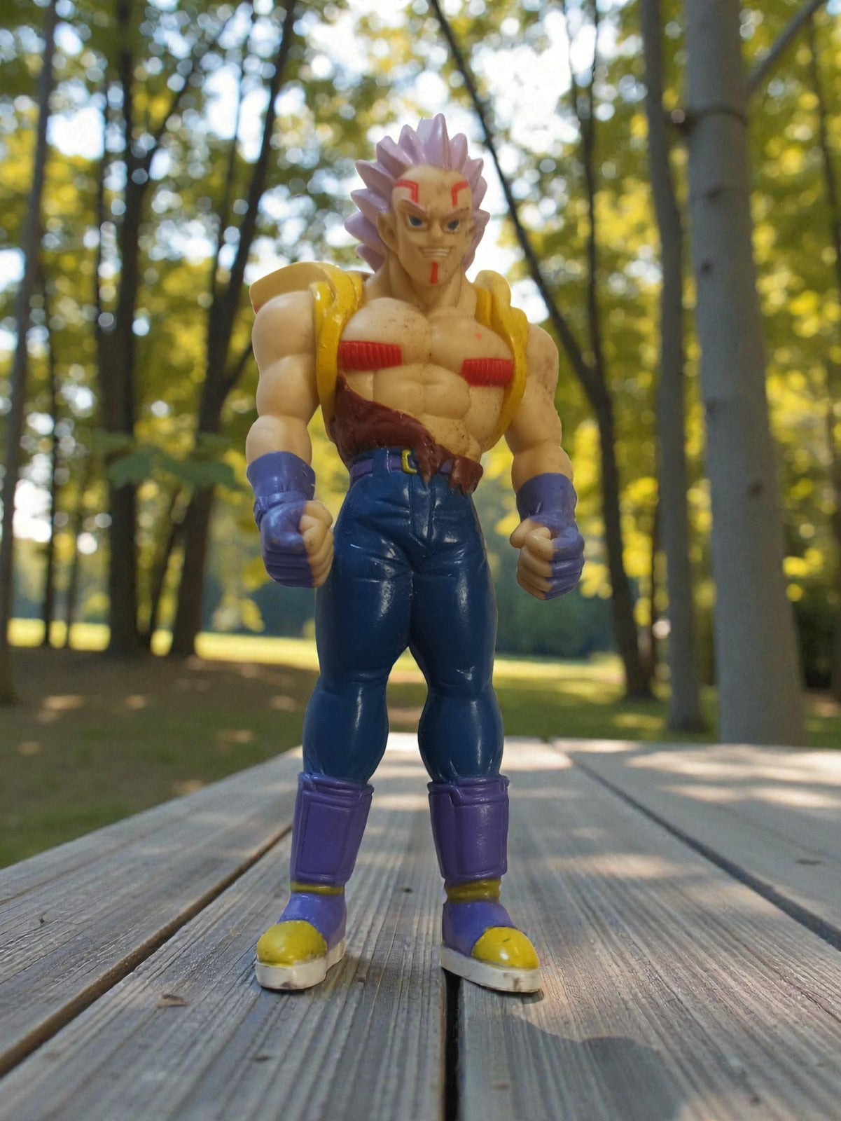 Figurine vintage Dragon Ball GT Baby Vegeta rétro années 90 rare
