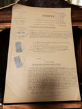 Document administratif ancien Marseille 1939 arrêté préfectoral Bouches-du-Rhône