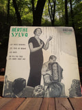 Disque vinyle 45 tours Berthe Sylva Odéon SOE 3089 ancien rétro chanson français