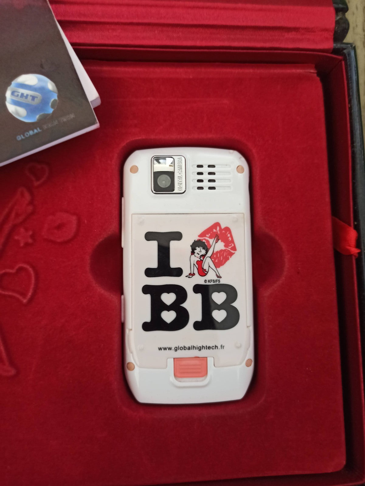 Téléphone portable Betty Boop vintage BB1 édition collector boîte