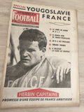 Ancien journal France Football 1965 Yougoslavie France vintage OM collection
