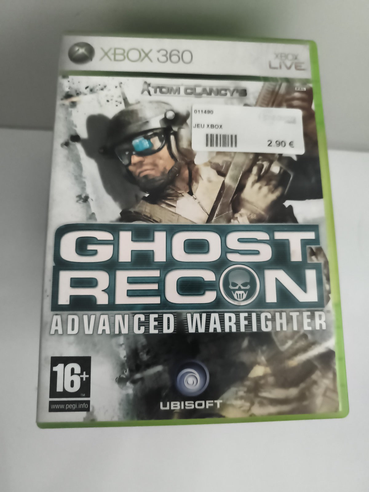 Jeu Xbox 360 Ghost Recon Advanced Warfighter Ubisoft FPS Tom Clancy
