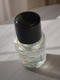 Miniature parfum vintage ancienne, flacon collection rare bouchon noir rétro