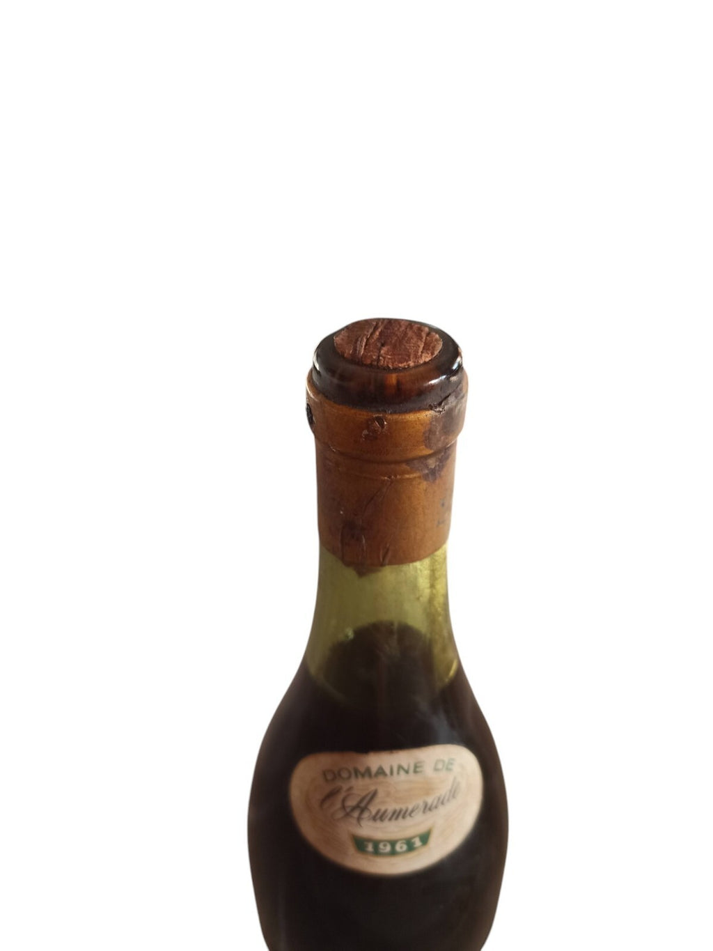 Bouteille vin 1961 Domaine de l’Aumerade Côtes de Provence rare ancien millésime