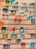 Timbres Suisse Helvetia 1980-1981 oblitérés thématiques philatélie