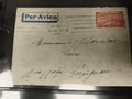 Lettre avion affranchie Maroc 1,50 timbre paysage cachet Par Avion philatélie