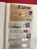Lot de 6 lettres oblitérées timbres France villes d’Art cachets décoratifs phila