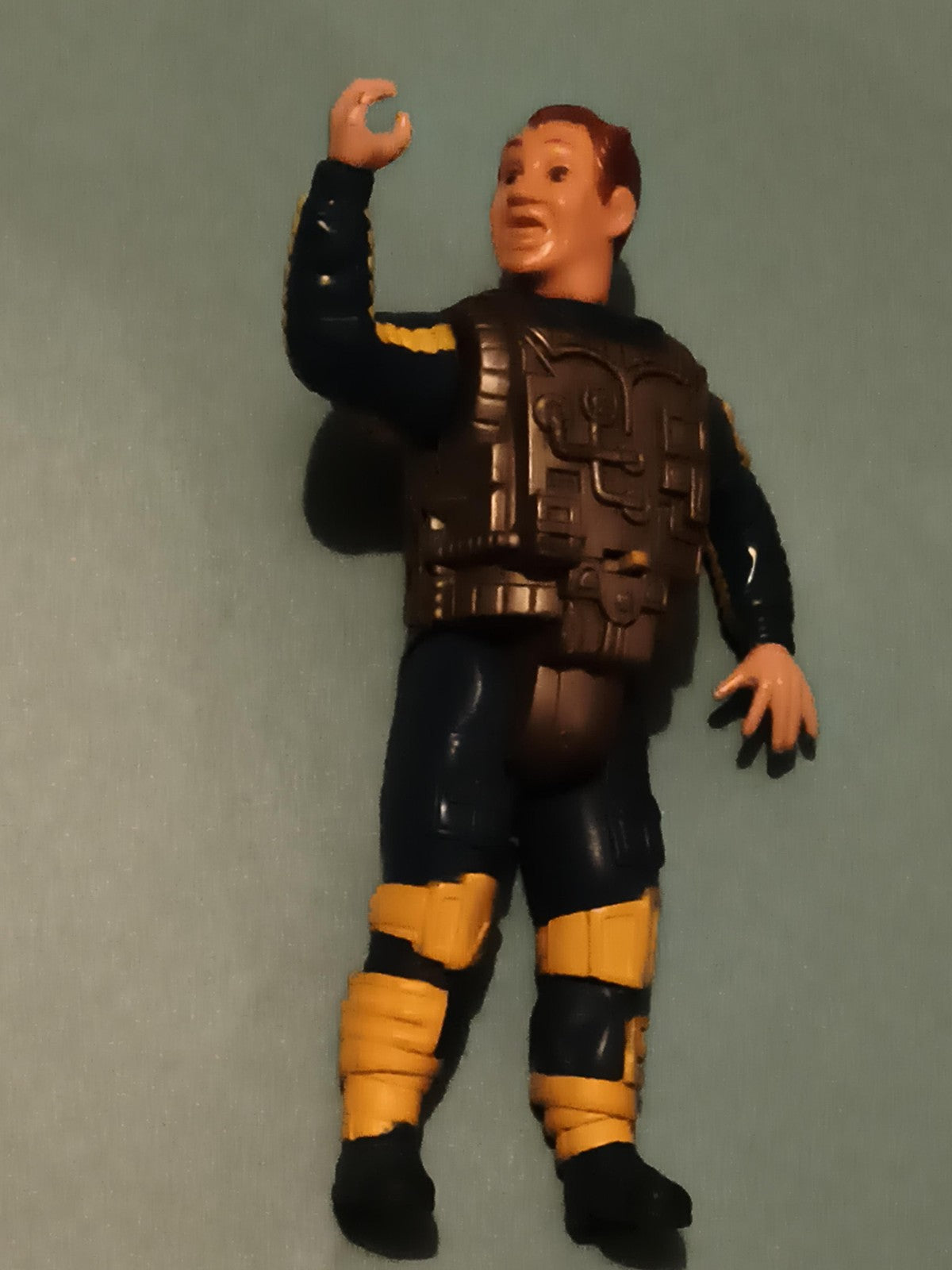 Figurine articulée Ray Stantz Ghostbusters 1988 Kenner bleu jaune