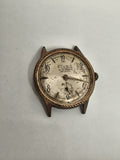 Montre ancienne EVES ancre 15 rubis antichoc vintage cadran patiné