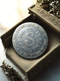 Jeton de casino vintage métal 1 dollar – Gaming token rétro USA