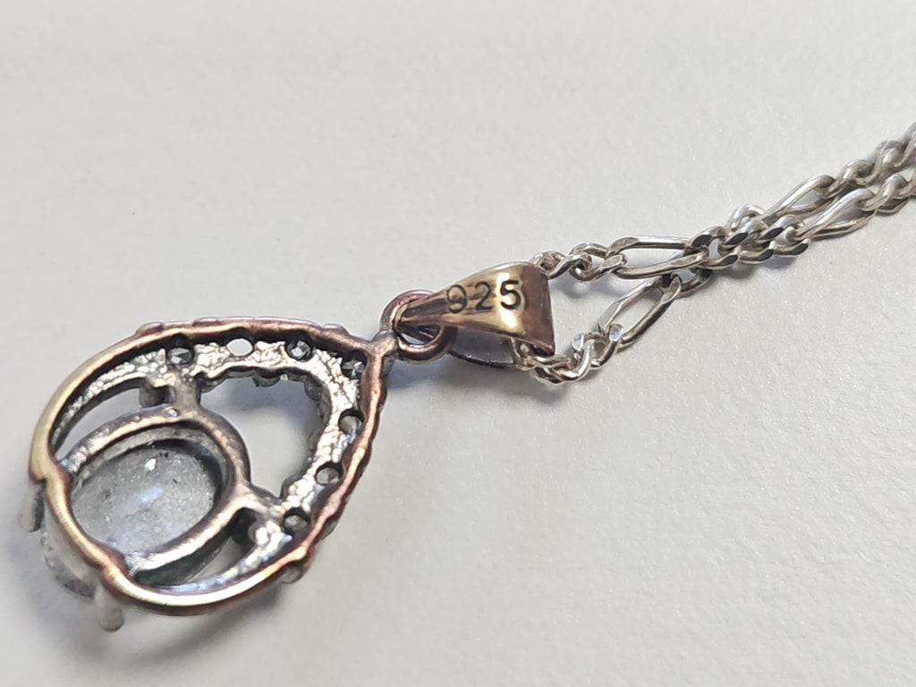 Collier ancien en argent 5g vintage ? Bijou rétro authentique collection