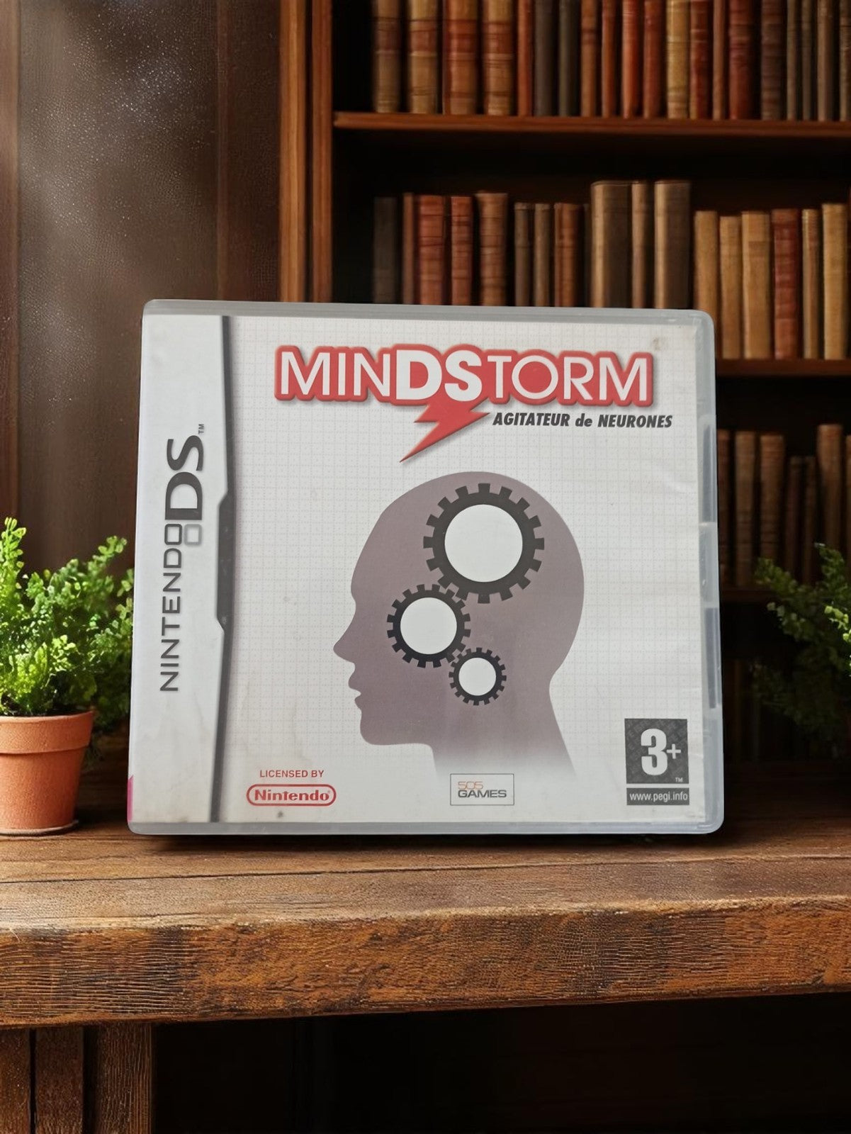 Jeu Nintendo DS MindStorm complet, casse-tête vintage, licence officielle