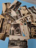 Lot cartes postales anciennes CPA monuments villes paysages France vintage vrac