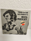 Vinyle 33 tours Vince Eager tribute Elvis Presley promo
