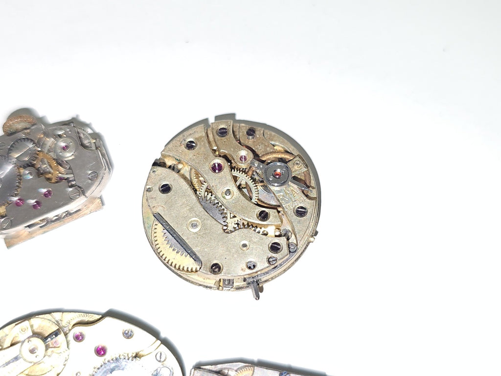 Lot montres mécaniques vintage années 1920-1950 Ancienne pour pièces rétro