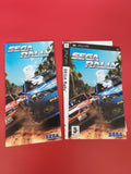 Notice originale seule pour jeu PSP Sega Rally, manuel officiel Playstation