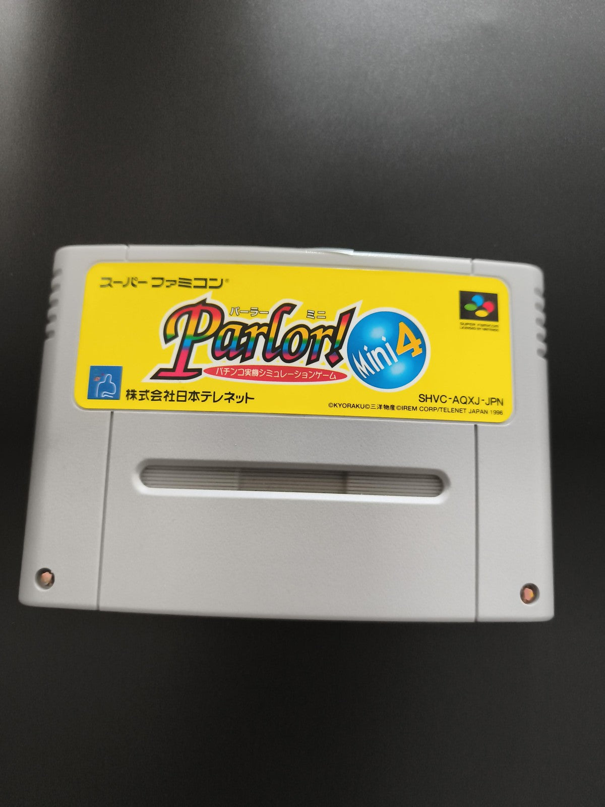 Cartouche Super Famicom Parlor Mini 4 Nintendo jeu original Japon