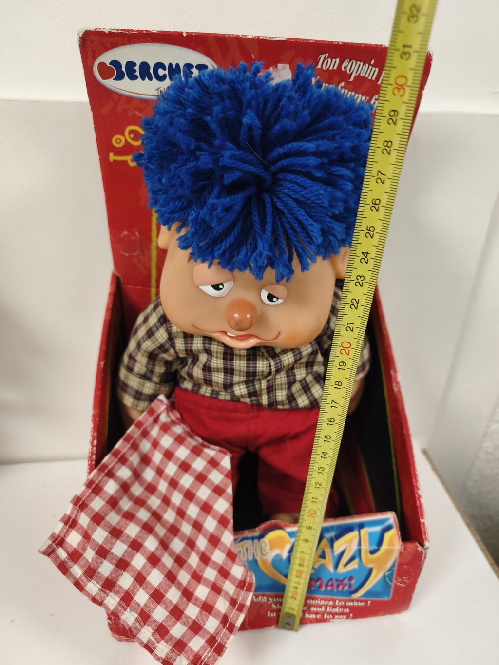 Poupée The Crazy Maxi articulée d'occasion, jouet original pour enfants