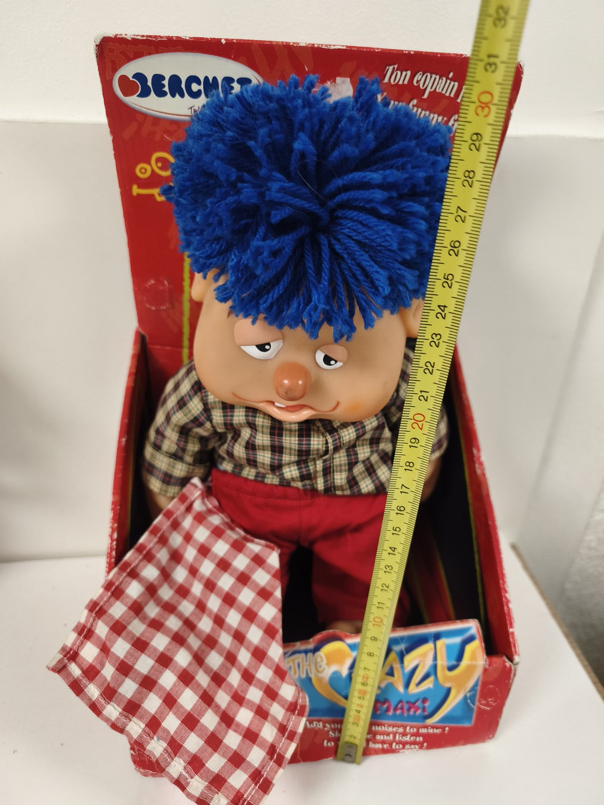 Poupée The Crazy Maxi articulée d'occasion, jouet original pour enfants