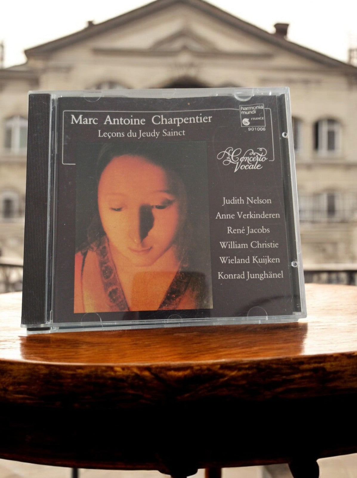 CD Harmonia Mundi Marc Antoine Charpentier Leçons du Jeudy Sainct baroque