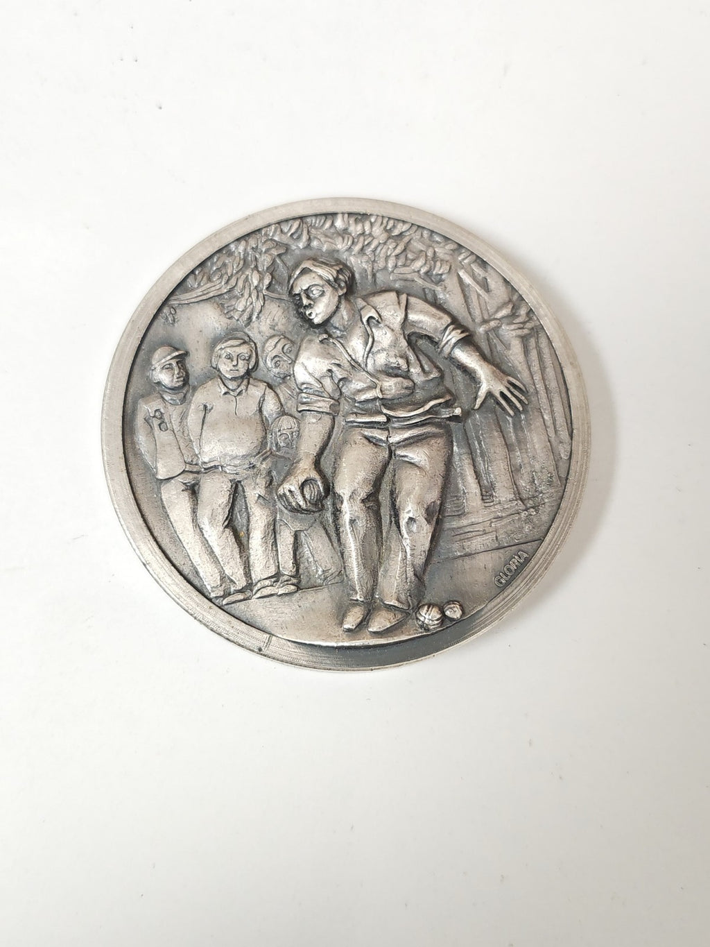 Médaille ancienne vintage pétanque collection rétro trophée sport France