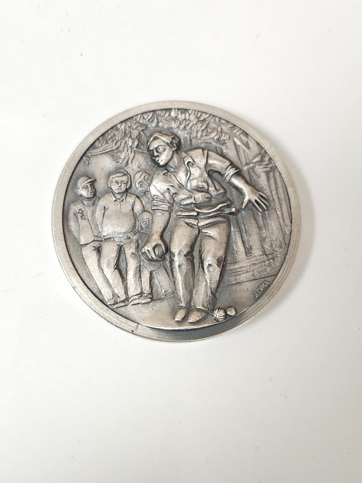 Médaille ancienne vintage pétanque collection rétro trophée sport France