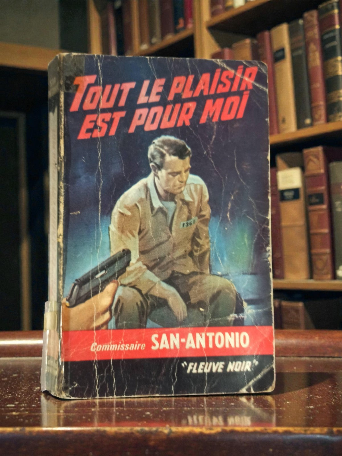 Livre de poche ancien San-Antonio Tout le plaisir est pour moi Fleuve Noir vinta