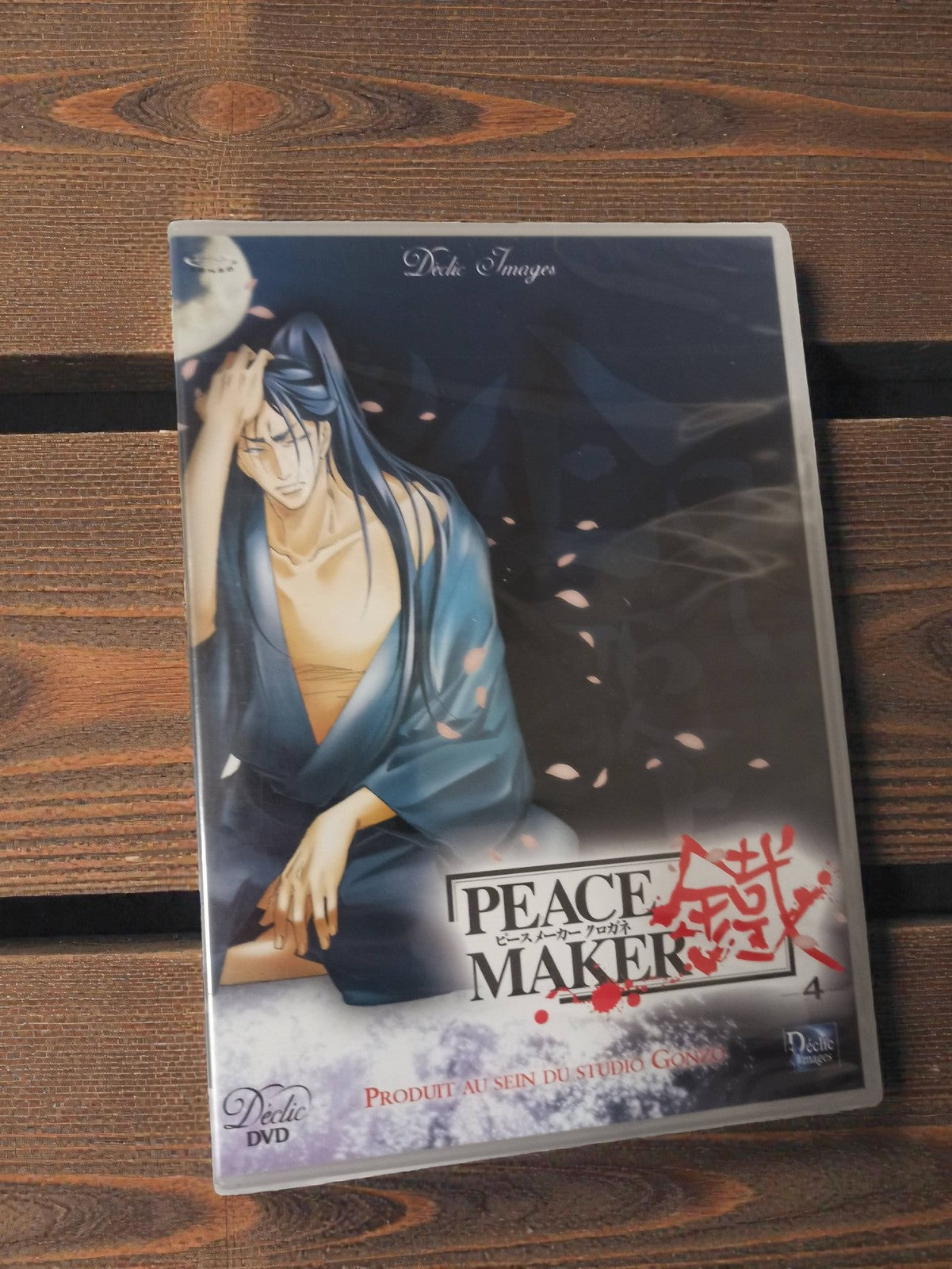 DVD anime Peace Maker Vol 4 neuf sous blister VF manga japonais série animée