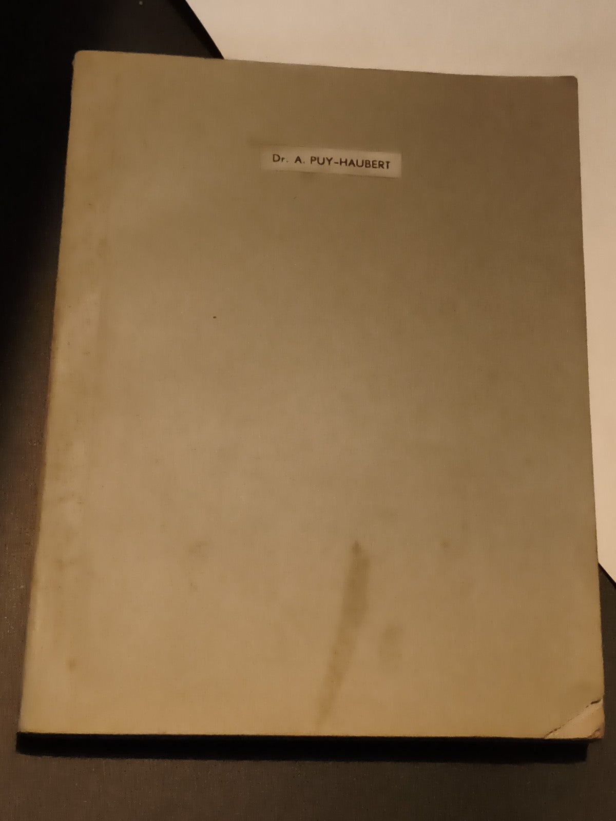 Livre ancien Impressions et souvenirs tapuscrit poésie vintage