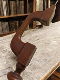 Villebrequin ancien bois signé outil chaisier tonnelier vintage XIXe