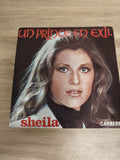 Vinyle 45 tours Sheila Un Prince en Exil pochette photo Disques Carrere (Ref 2)