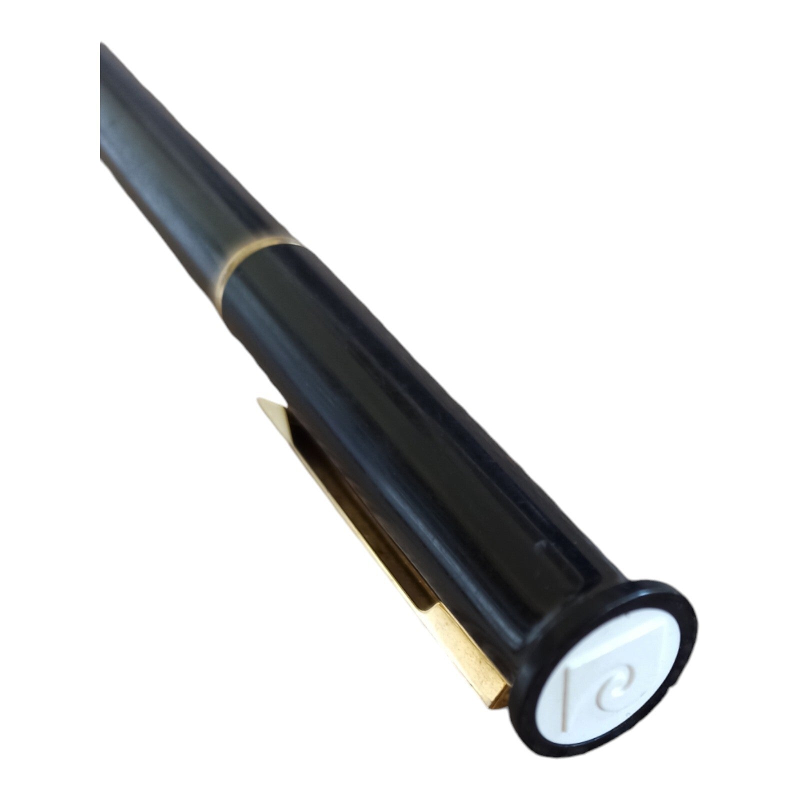 Stylo plume vintage Pierre Cardin noir, édition collector, finition dorée