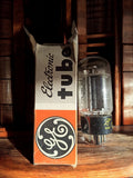 Tube électronique GE 6L6GC vintage USA avec boîte d’origine, radio ancien