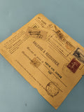 Ancienne enveloppe timbrée oblitérée Marseille Besse philatélie collection
