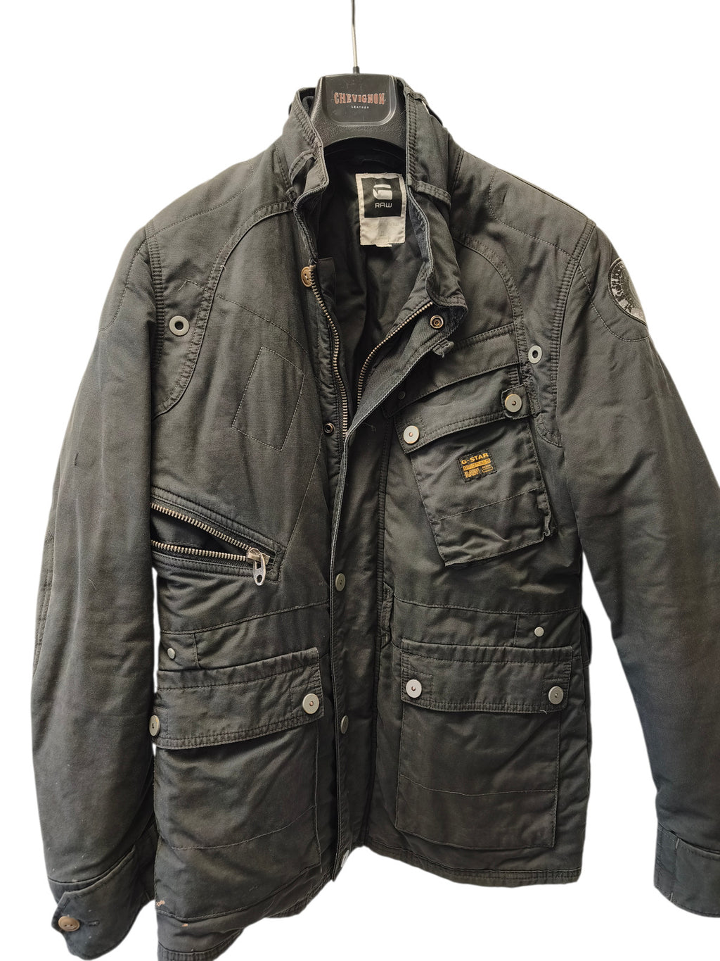 Blouson vintage homme G-Star Raw L ancien veste rétro collectionneur streetwear
