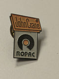 Pin's ancien rétro John Crane badge collection vintage objet publicitaire rare