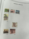Timbres Zimbabwe Rhodésie animaux paysages oblitérés philatélie lot