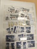 Timbres France oblitérés modernes, architecture et portraits, lot philatélie